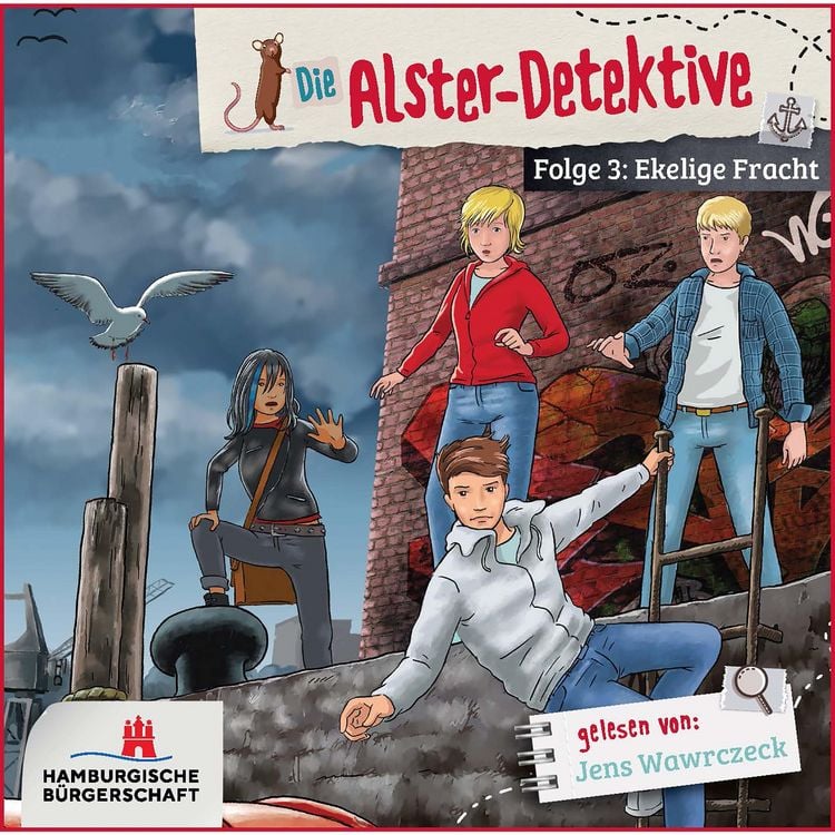 Produktbild: Alster-Detektive Folge 3 - Ekelige Fracht (H&ouml;rbuch ungek&uuml;rzt)