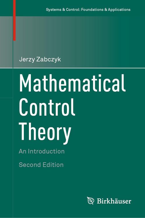 Produktbild: Mathematical Control Theory