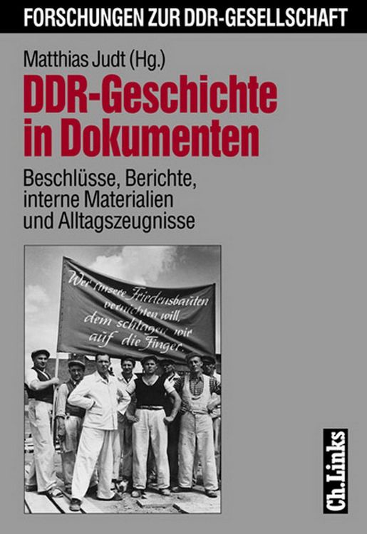 Produktbild: DDR-Geschichte in Dokumenten