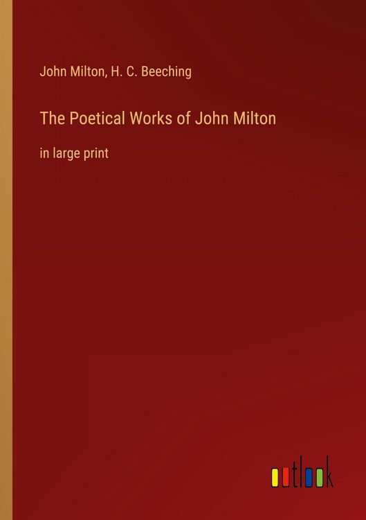 Produktbild: The Poetical Works of John Milton