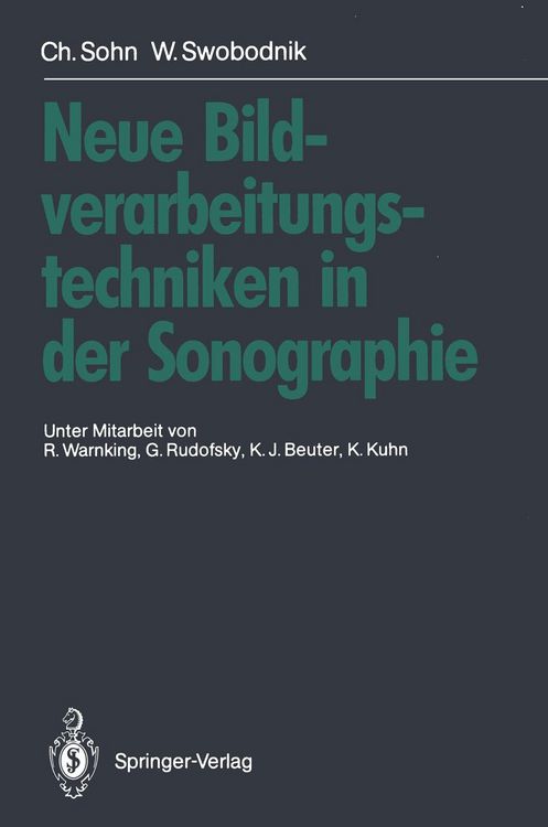 Produktbild: Neue Bildverarbeitungstechniken in der Sonographie