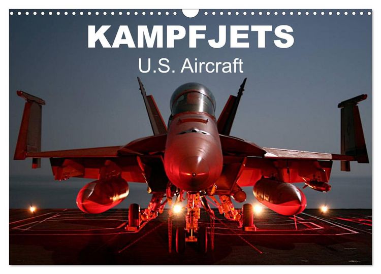 Produktbild: Kampfjets &bull; U.S. Aircraft (Wandkalender 2026 DIN A3 quer), CALVENDO Monatskalender
