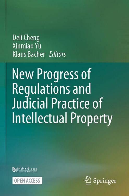 Produktbild: New Progress of Regulations and Judicial Practice of Intellectual Property