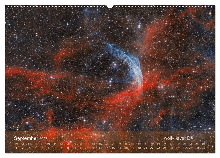 Produktbild: Deep Sky Kalender (Wandkalender 2027 DIN A2 quer), CALVENDO Monatskalender