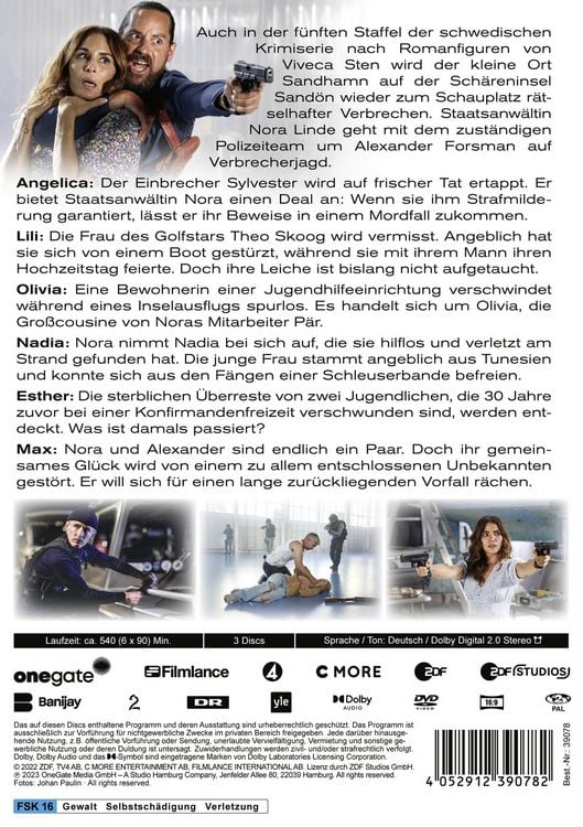 Produktbild: Mord im Mittsommer Folge 14-19 [3 DVDs]