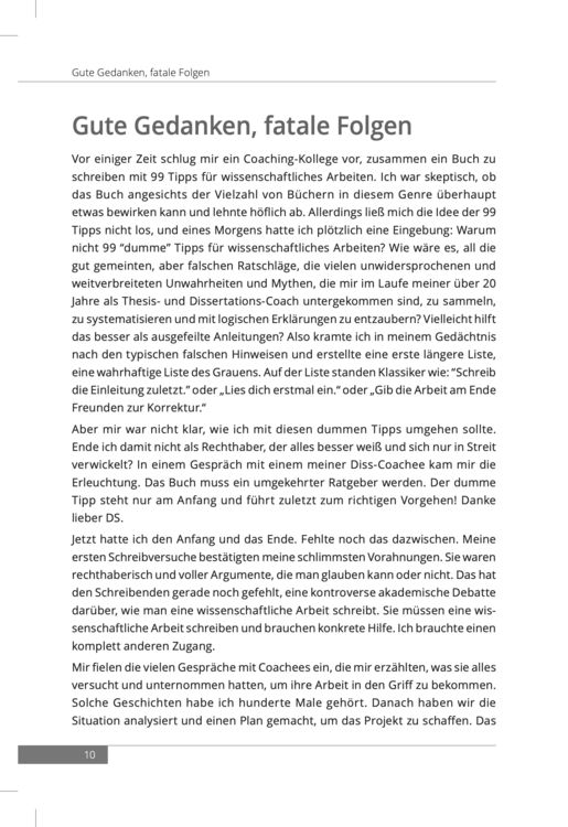 Produktbild: 99 dumme Tipps f&uuml;r wissenschaftliches Arbeiten