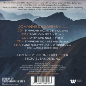 Produktbild: Sinfonien 1-4,Klavierquartett 1 (orch.)