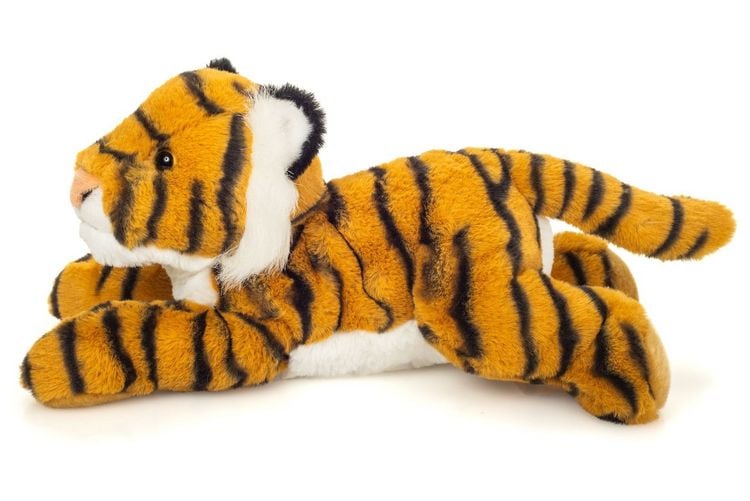 Produktbild: Teddy Hermann 90483 - Tiger liegend, Pl&uuml;sch, 33 cm