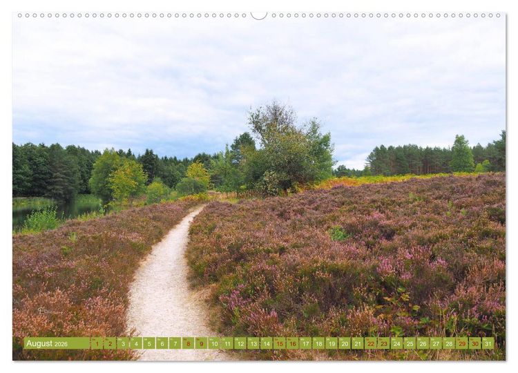 Produktbild: Niedersachsen - Malerische Landschaften (Wandkalender 2026 DIN A2 quer), CALVENDO Monatskalender