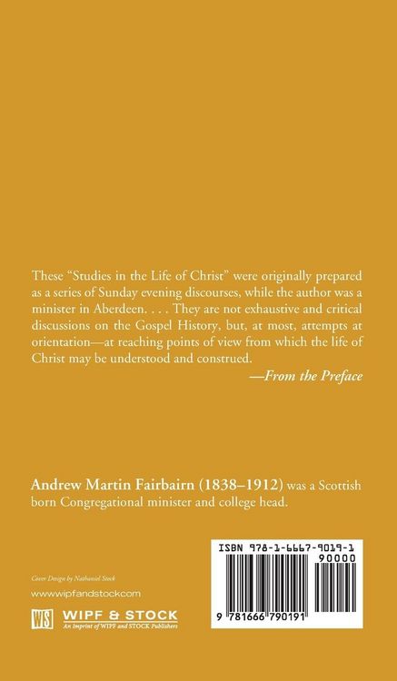 Produktbild: Studies in the Life of Christ