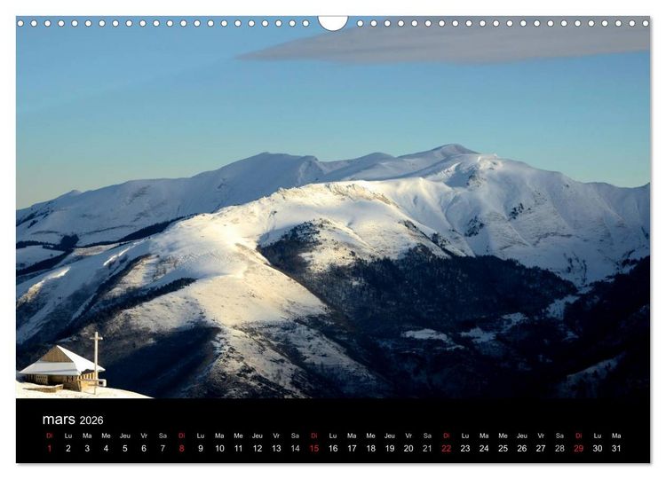 Produktbild: Couleurs Pyr&eacute;n&eacute;es (Calendrier mural 2026 DIN A3 vertical), CALVENDO calendrier mensuel