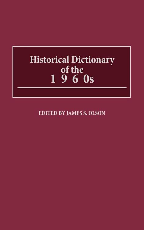 Produktbild: Historical Dictionary of the 1960s