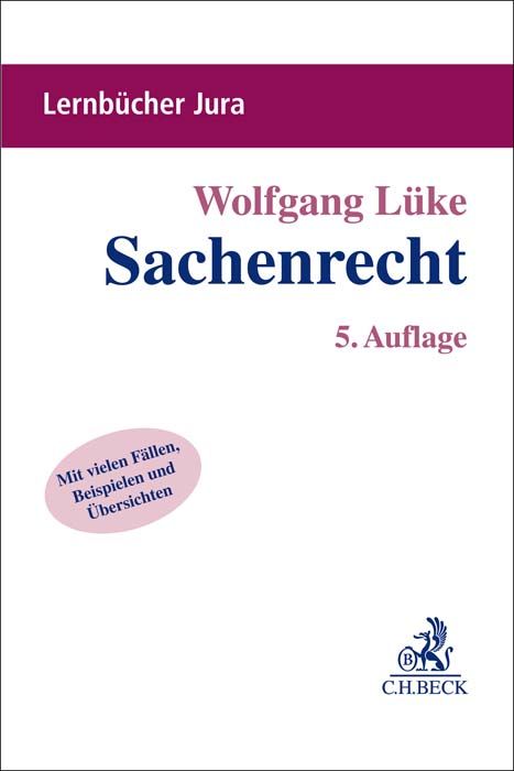 Produktbild: Sachenrecht