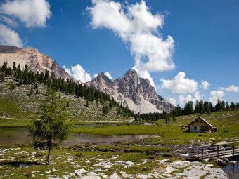Produktbild: CALVENDO Puzzle Auf der Fanes Alm | 1000 Teile Lege-Gr&ouml;&szlig;e 64x48cm Foto-Puzzle f&uuml;r gl&uuml;ckliche Stunden