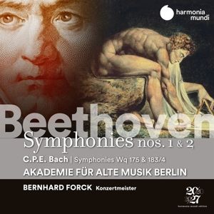 Produktbild: Beethoven: Symphonies Nos. 1 & 2 - C.P.E. Bach: Sy