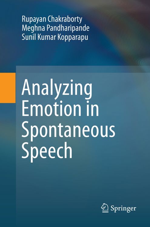Produktbild: Analyzing Emotion in Spontaneous Speech