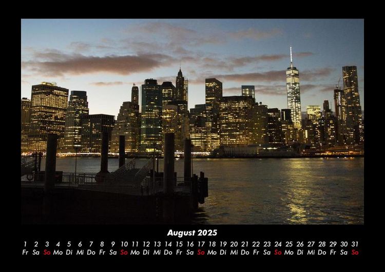 Produktbild: New York 2025 Fotokalender DIN A3