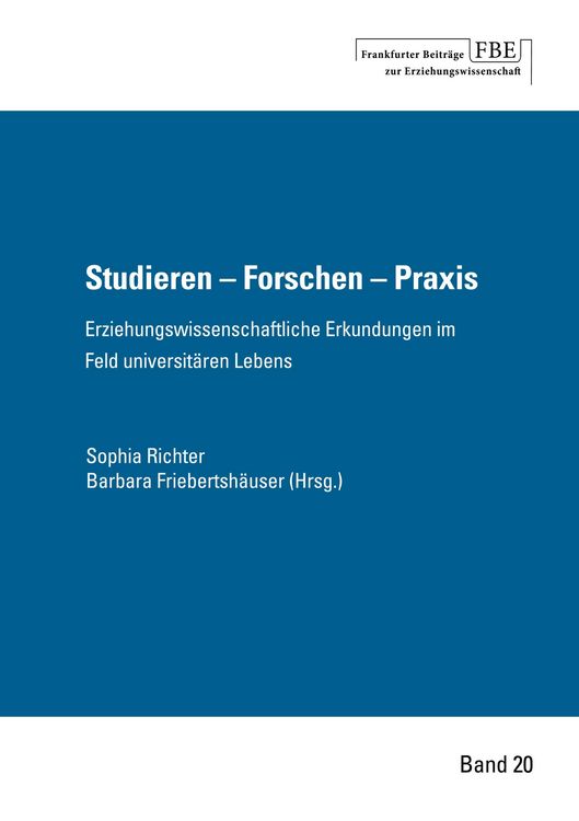 Produktbild: Studieren - Forschen - Praxis.