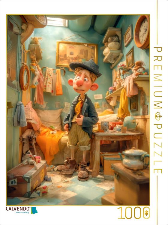 Produktbild: CALVENDO Puzzle Alltagshelden Cartoons | 1000 Teile Lege-Gr&ouml;&szlig;e 64x48cm Foto-Puzzle f&uuml;r gl&uuml;ckliche Stunden