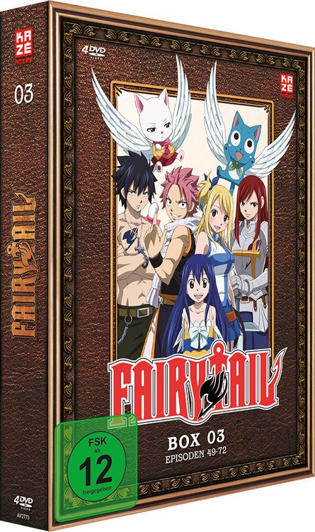 Produktbild: Fairy Tail - TV-Serie - Box 3 (Episoden 49-72) [4 DVDs]