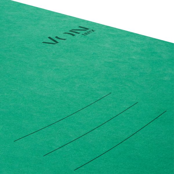 Produktbild: VON Ringbuch A4 mit 2 Ringen und elastischen Eckb&auml;ndern, Karton, von Leitz