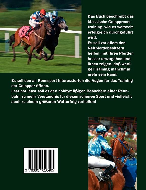 Produktbild: Galopptraining f&uuml;r Renn- und Freizeitpferde