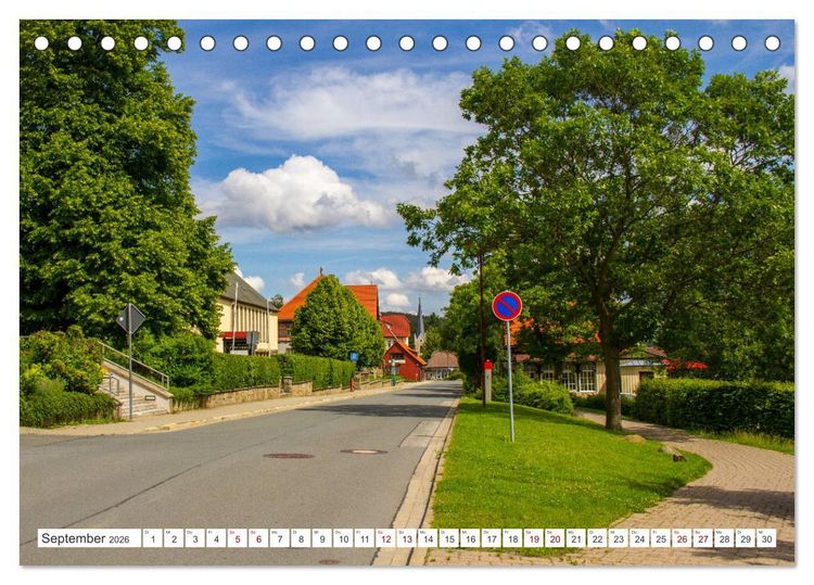 Produktbild: Schierke am Brocken - Die sch&ouml;nste Ortschaft unterhalb des Brockengipfels (Tischkalender 2026 DIN A5 quer), CALVENDO Monatskalender