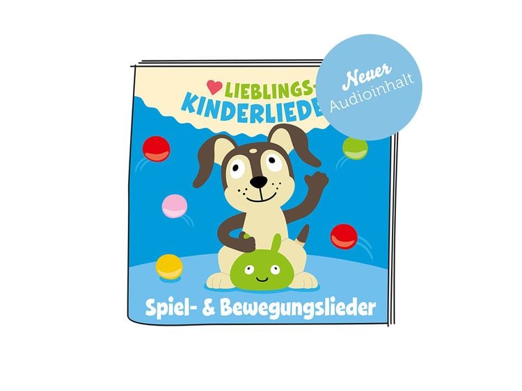 Content-Tonie: 23 Lieblings-Kinderlieder - Spiel- & Bewegungslieder (Relaunch)