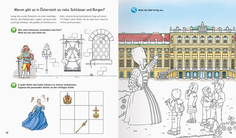 Produktbild: Wieso? Weshalb? Warum? aktiv-Heft: Österreich