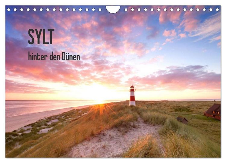 Produktbild: SYLT hinter den D&uuml;nen (Wandkalender 2027 DIN A4 quer), CALVENDO Monatskalender