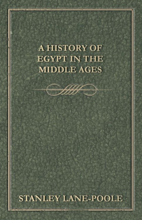 Produktbild: A History of Egypt in the Middle Ages