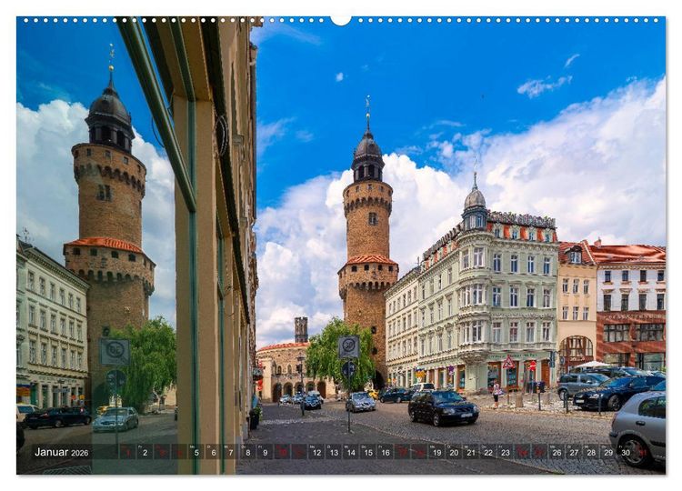 Produktbild: G&ouml;rlitz - Fimstadt mit Charme (Wandkalender 2026 DIN A2 quer), CALVENDO Monatskalender