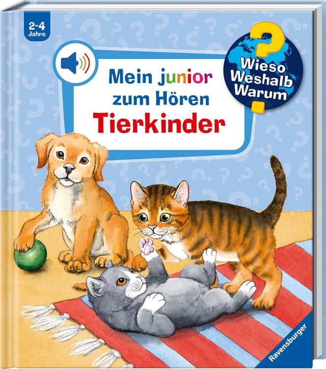 Produktbild: Wieso? Weshalb? Warum? Mein junior zum Hören, Band 6: Tierkinder
