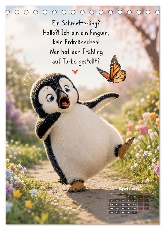 Produktbild: Oscar - Lachen ist die beste Jahreszeit (Tischkalender 2027 DIN A5 hoch), CALVENDO Monatskalender