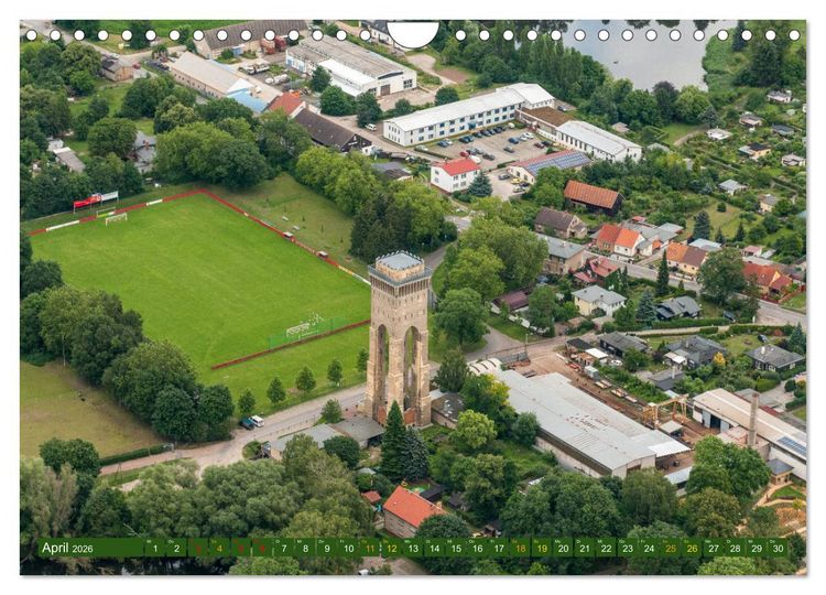 Produktbild: Eberswalde in Luftbildern (Wandkalender 2026 DIN A4 quer), CALVENDO Monatskalender