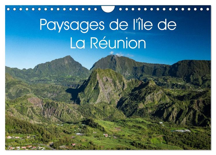 Produktbild: Paysages de l'&icirc;le de La R&eacute;union (Calendrier mural 2026 DIN A4 vertical), CALVENDO calendrier mensuel