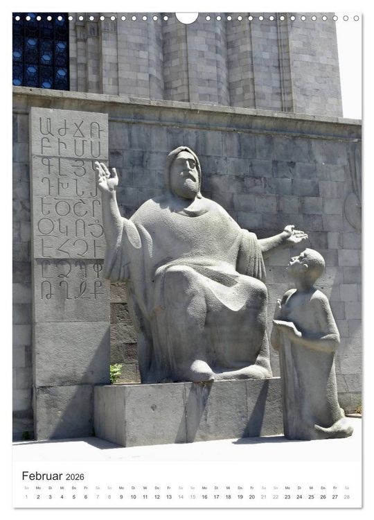 Produktbild: Armenien KULT.P - Kultur - Kl&ouml;ster - Landschaften - Seidenstra&szlig;e (Wandkalender 2026 DIN A3 hoch), CALVENDO Monatskalender