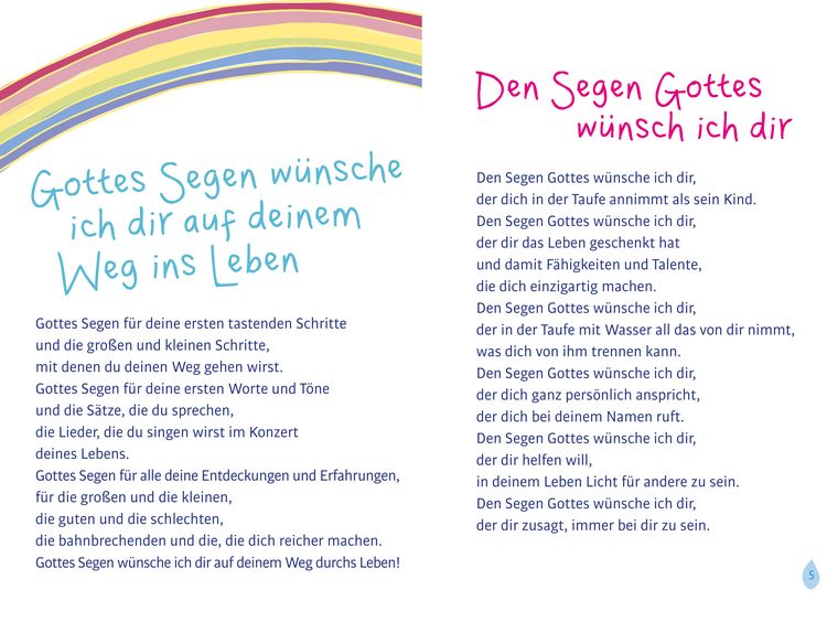 Produktbild: Die sch&ouml;nsten Taufgebete