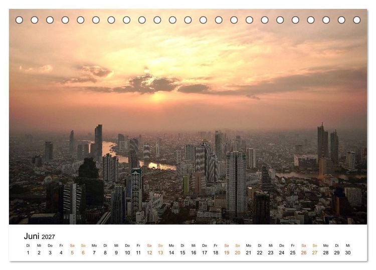 Produktbild: S&uuml;dostasien - Thailand, Philippinen, Bali (Tischkalender 2027 DIN A5 quer), CALVENDO Monatskalender
