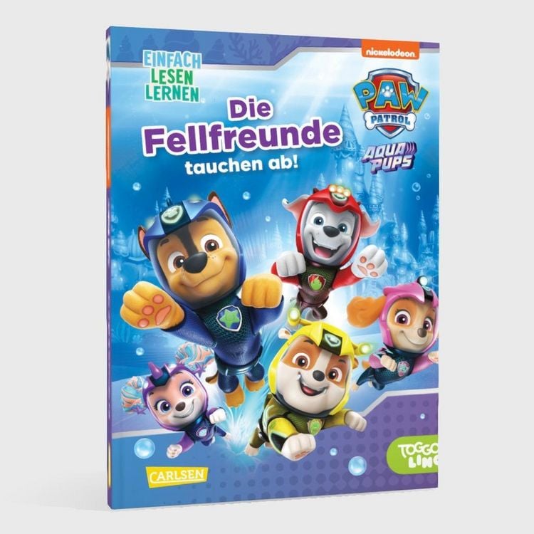 Produktbild: PAW Patrol Erstlesebuch: Aqua Pups: Die Fellfreunde tauchen ab!