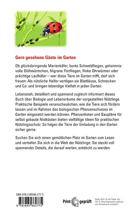 Produktbild: Marienk&auml;fer, Gl&uuml;hw&uuml;rmchen, Florfliege & Co.