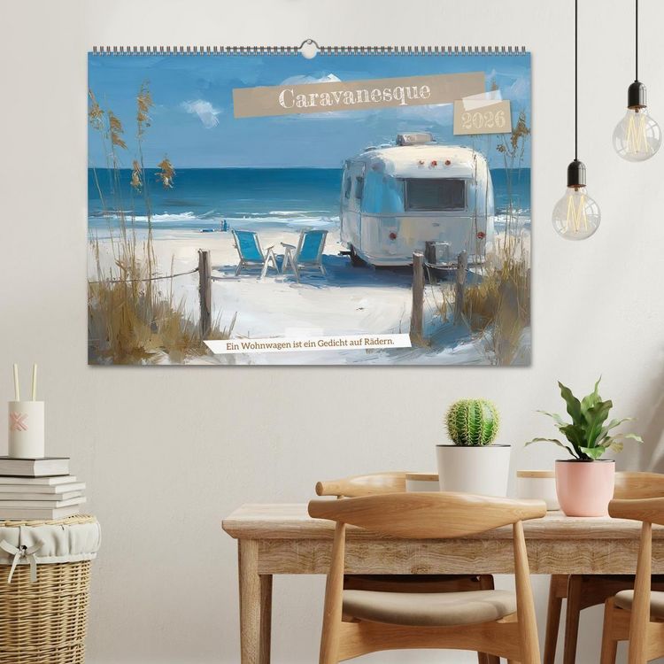Produktbild: Caravanesque (Wandkalender 2026 DIN A2 quer), CALVENDO Monatskalender