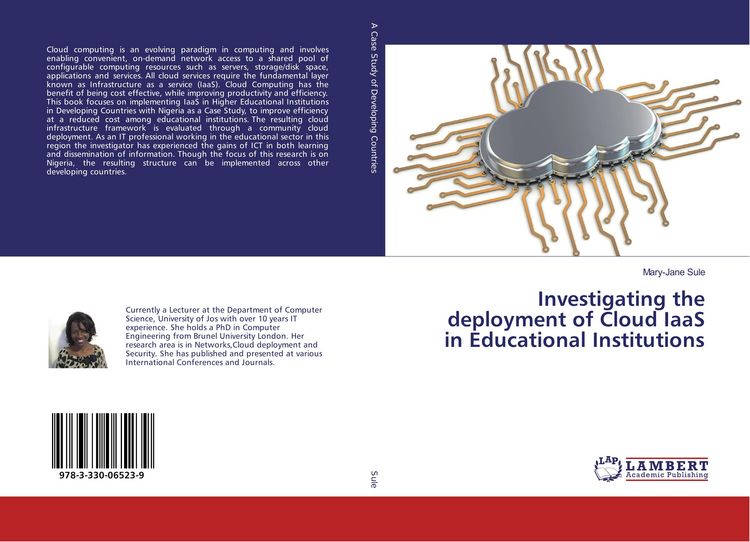 Produktbild: Investigating the deployment of Cloud IaaS in Educational Institutions