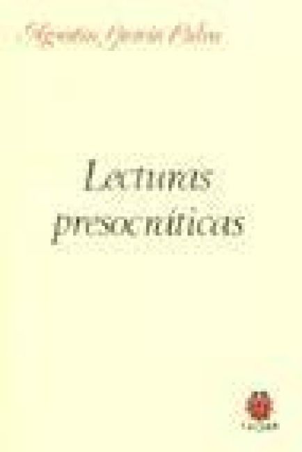 Produktbild: Lecturas presocr&aacute;ticas