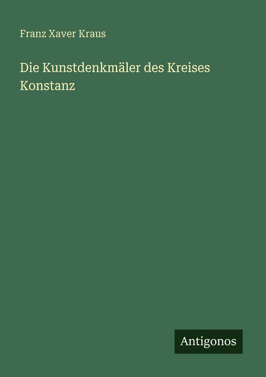 Produktbild: Die Kunstdenkm&auml;ler des Kreises Konstanz