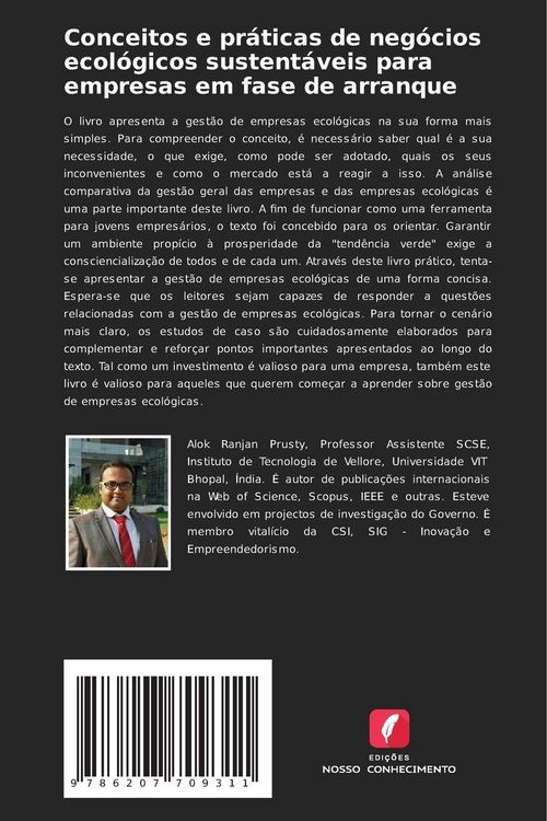 Produktbild: Conceitos e pr&aacute;ticas de neg&oacute;cios ecol&oacute;gicos sustent&aacute;veis para empresas em fase de arranque