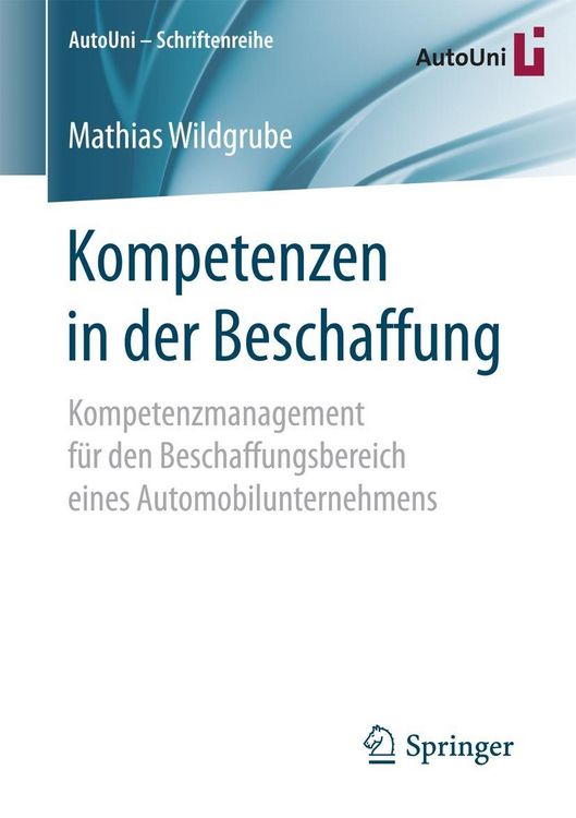 Produktbild: Kompetenzen in der Beschaffung