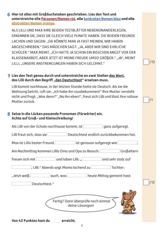 Produktbild: &Uuml;bungsheft mit Tests in Deutsch 3. Klasse