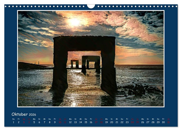 Produktbild: Maritime Momente (Wandkalender 2026 DIN A3 quer), CALVENDO Monatskalender