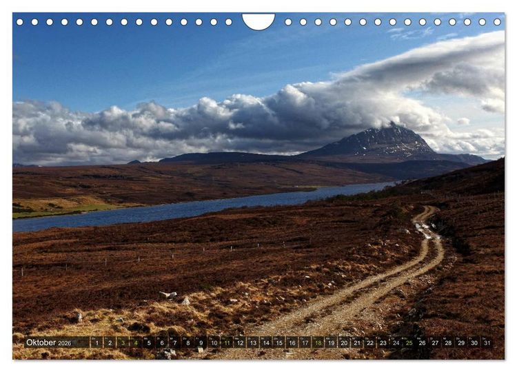 Produktbild: Wunderbares Schottland (Wandkalender 2026 DIN A4 quer), CALVENDO Monatskalender